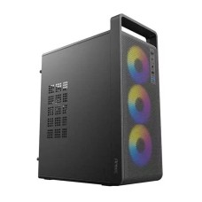 Antec ST6M ARGB Mini Tower Black Micro-ATX Gaming Desktop Case